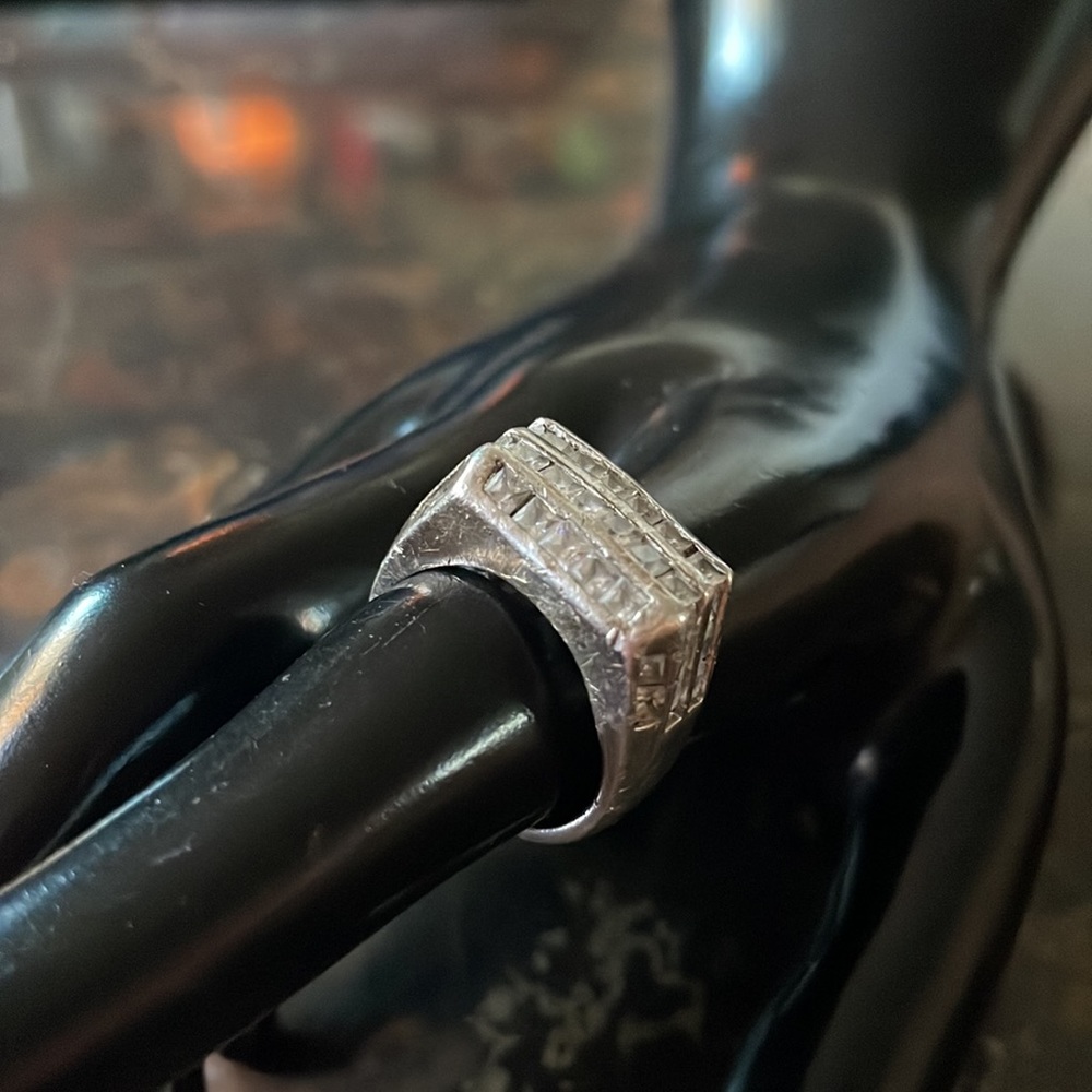 🌟 Sterling silver men’s ring